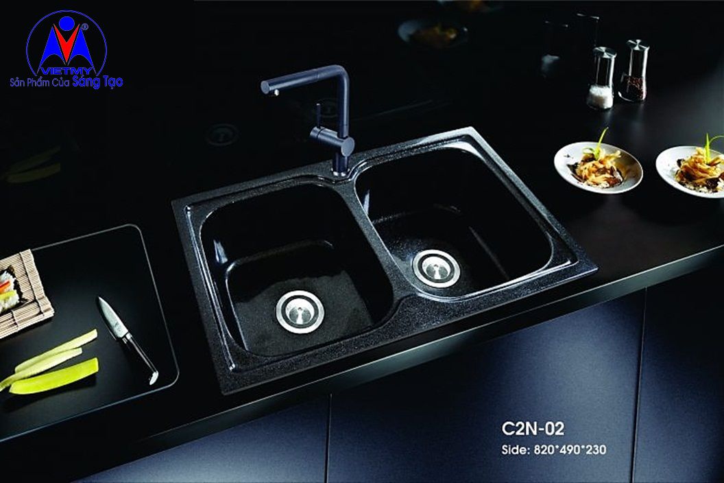 Chậu chén đá nhân tạo Việt Mỹ C2N-02